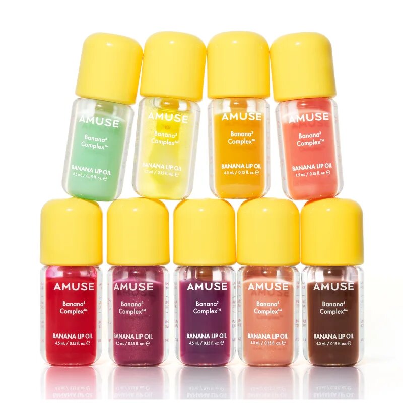 AMUSE Banana Lip Oil бананово масло за устни цвят 01 Zen Matcha 4.5 мл.