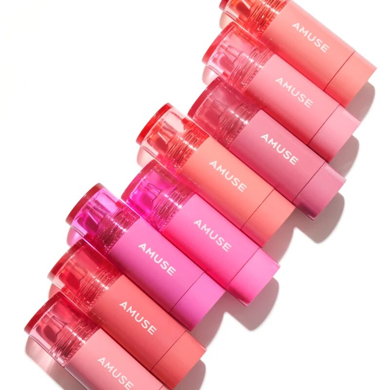 AMUSE Cheek Tok Tok! течен руж за дълготраен ефект цвят 02 Ballerina Tok 5.5 мл.