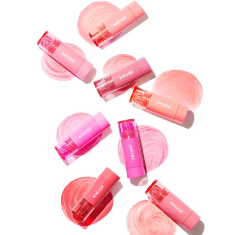 AMUSE Cheek Tok Tok! течен руж за дълготраен ефект цвят 02 Ballerina Tok 5.5 мл.