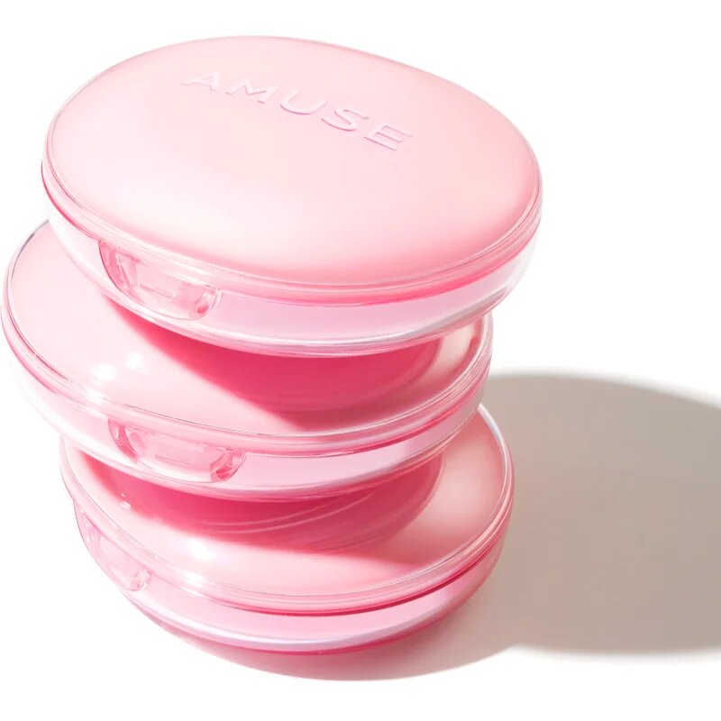 AMUSE Dew Power Vegan Cushion дълготраен грим в гъбичка за освежаване и изглаждане на кожата цвят 1.5 Natural 15 гр.