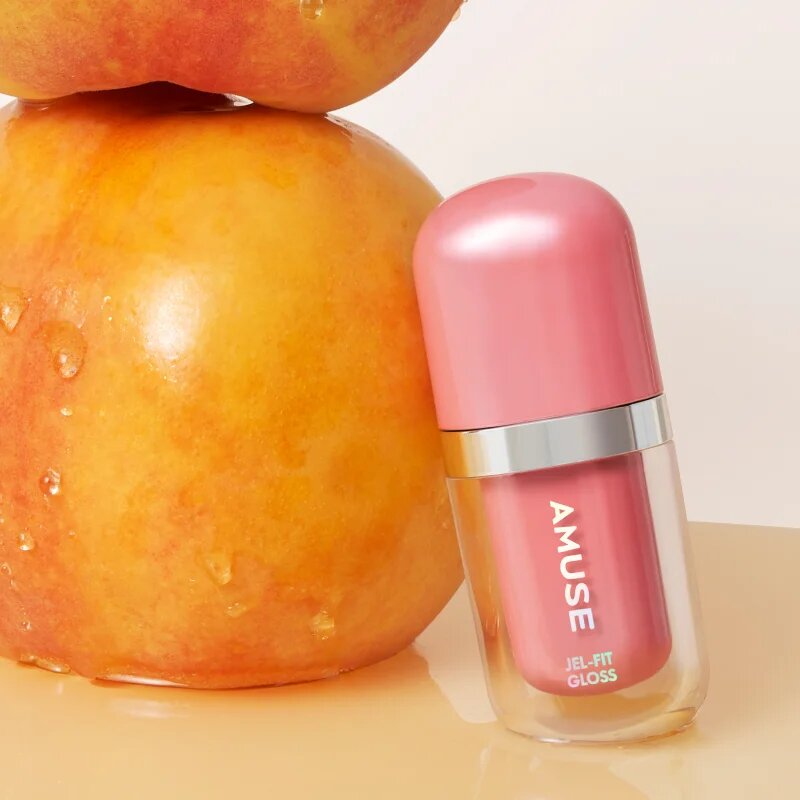 AMUSE Jel-Fit Gloss хидратиращ блясък за устни с увеличаващ ефект цвят Honey Boksoonga 3.8 гр.