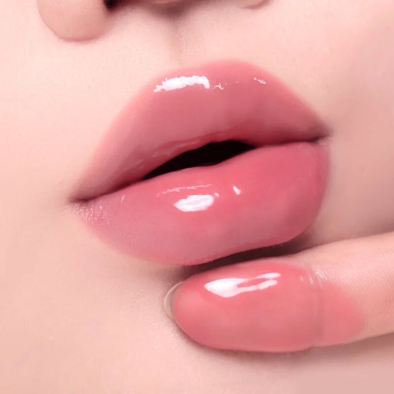 AMUSE Jel-Fit Gloss хидратиращ блясък за устни с увеличаващ ефект цвят NuRose 3.8 гр.