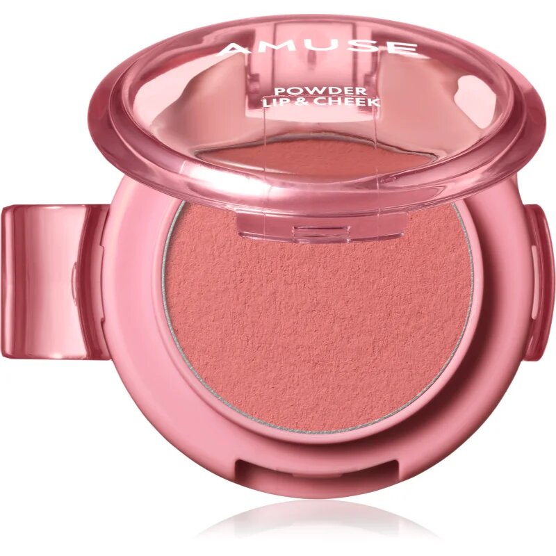 AMUSE Powder Lip & Cheek кремообразна пудра за устни и скули цвят 03 Mocha 4 гр.