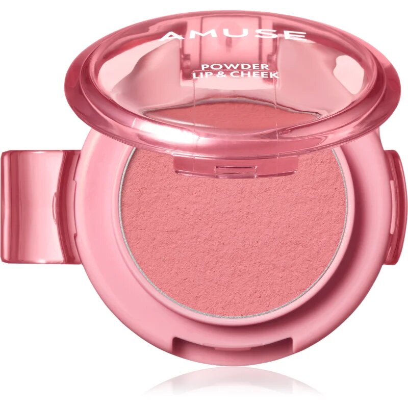 AMUSE Powder Lip & Cheek кремообразна пудра за устни и скули цвят 07 Rose Girl 4 гр.