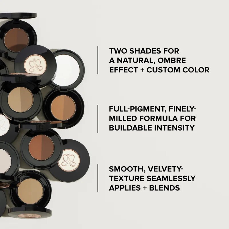 Anastasia Beverly Hills Brow Powder Duo пудра за вежди цвят Auburn 2x08 гр.