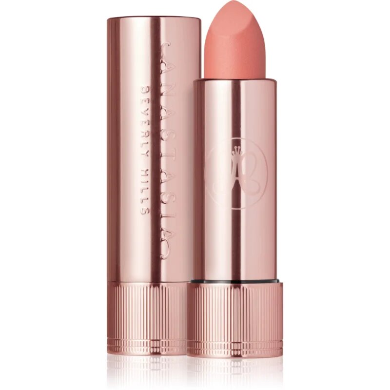 Anastasia Beverly Hills Satin Lipstick сатенено червило цвят Hush Pink 3 гр.