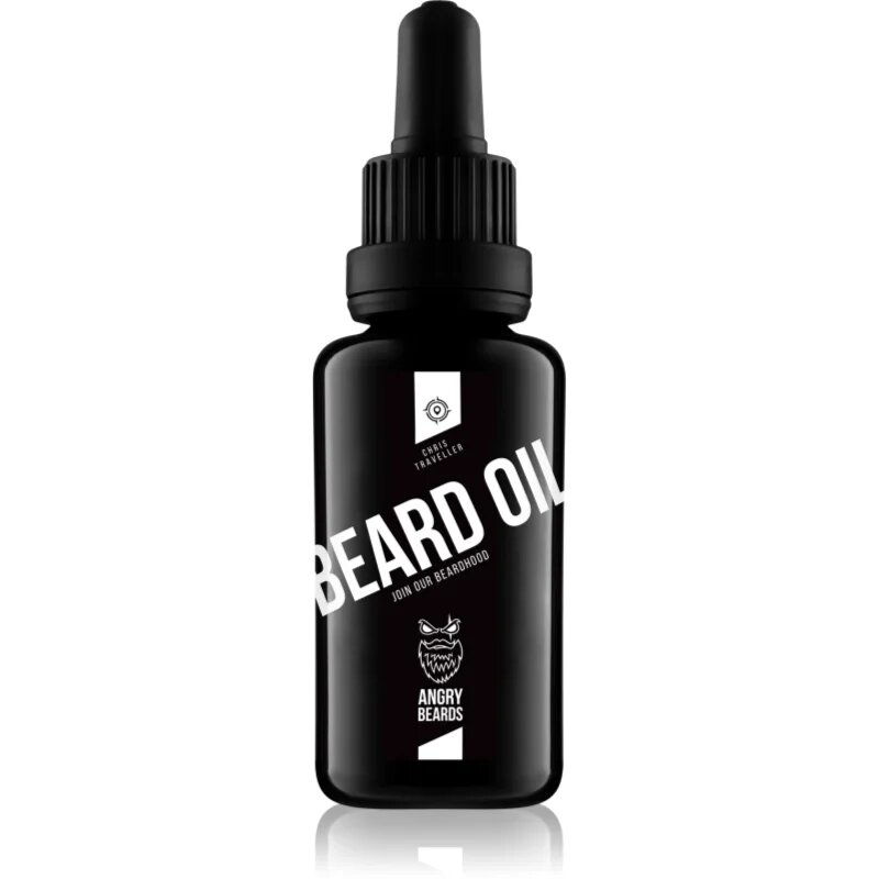 Angry Beards Chrisss Traveller Beard Oil 2.0 олио за брада 30 мл.