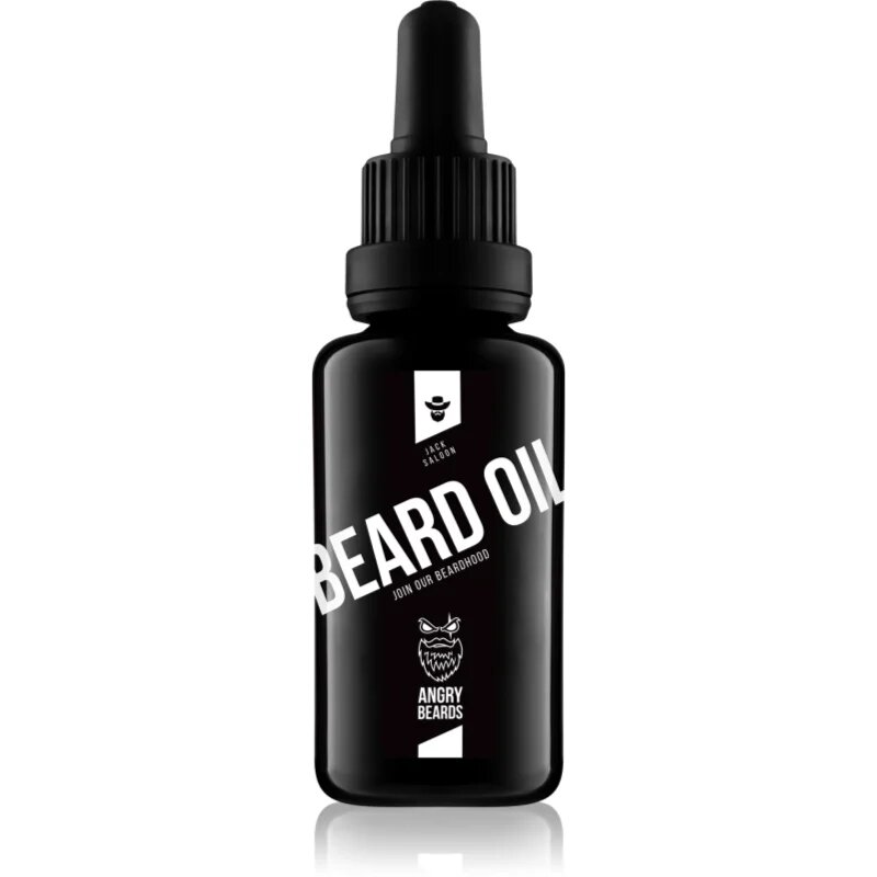 Angry Beards Jack Saloon Beard Oil олио за брада 30 мл.