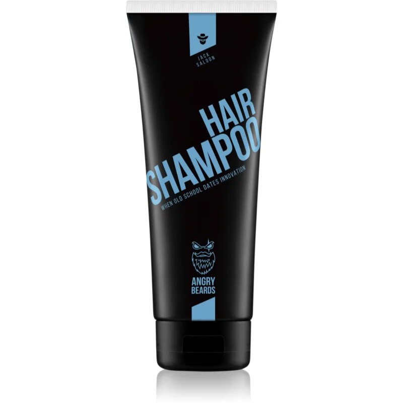 Angry Beards Jack Saloon Shampoo почистващ шампоан За коса 230 мл.