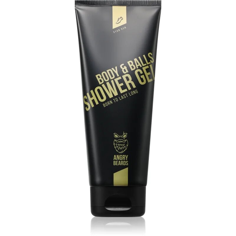 Angry Beards Ryan Run Body&Balls Shower Gel душ гел за мъже 230 мл.
