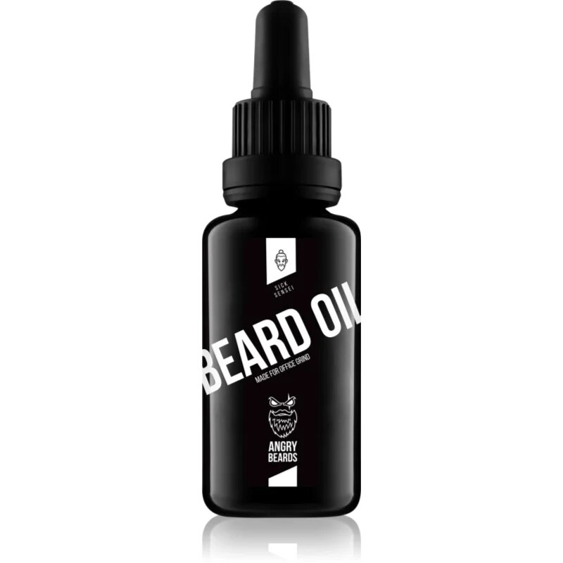 Angry Beards Sick Sensei Beard Oil олио за брада за мъже 30 мл.