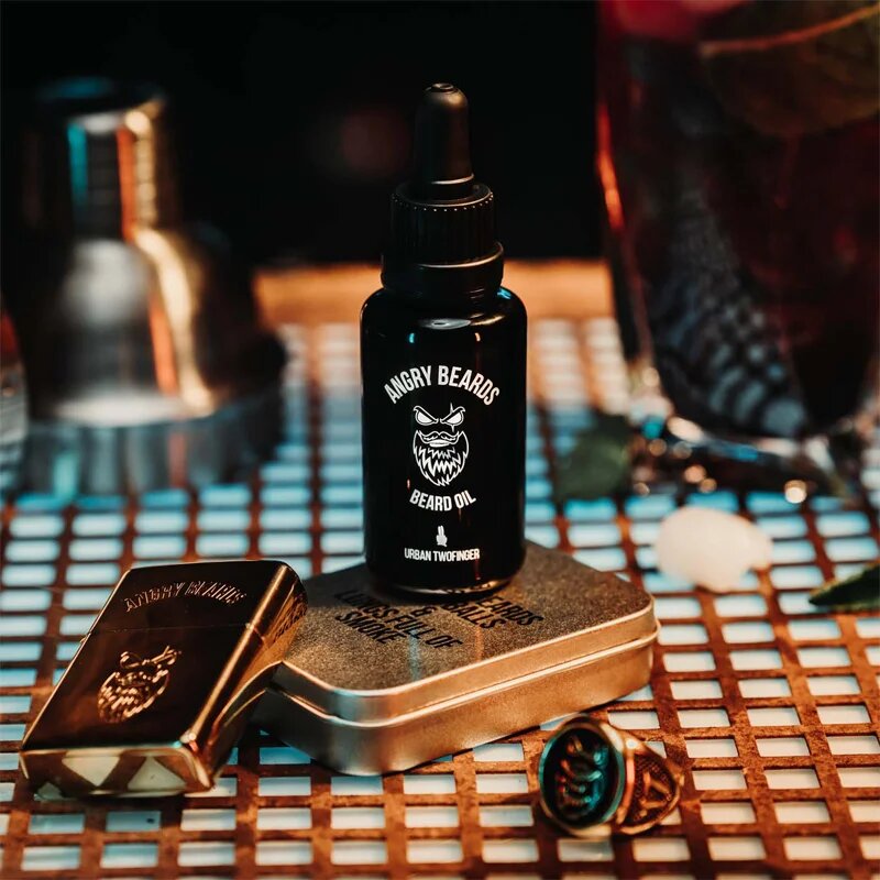 Angry Beards Urban Twofinger Beard Oil олио за брада 30 мл.