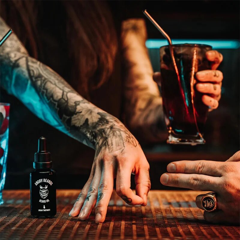 Angry Beards Urban Twofinger Beard Oil олио за брада 30 мл.