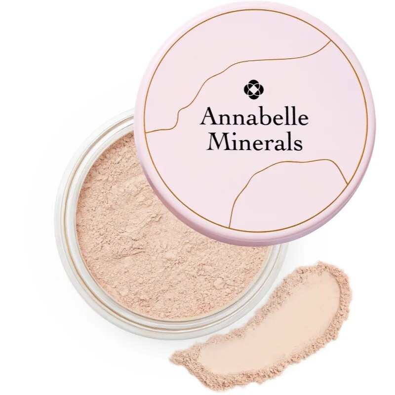 Annabelle Minerals Coverage Mineral Foundation минерална пудра за перфектен външен вид цвят Pure Fair 4 гр.