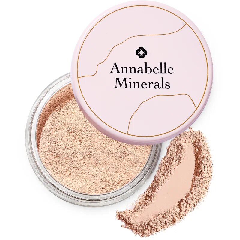 Annabelle Minerals Matte Mineral Foundation минерална пудра за матиране цвят Golden Fair 4 гр.