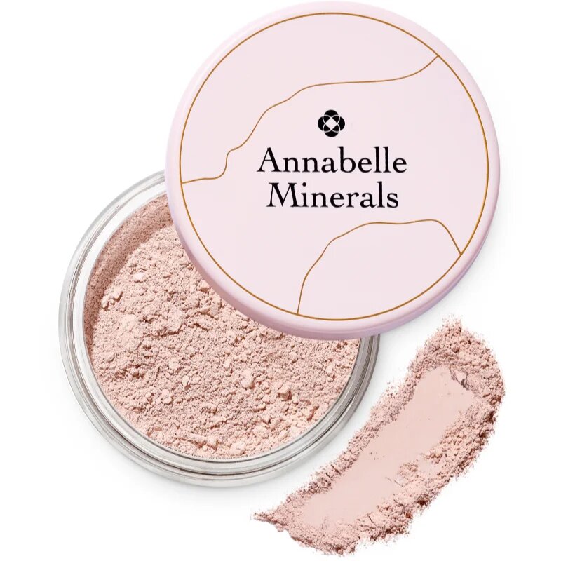Annabelle Minerals Matte Mineral Foundation минерална пудра за матиране цвят Natural Fair 4 гр.