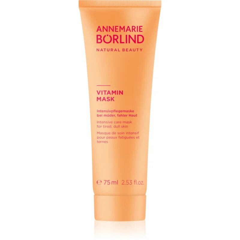 ANNEMARIE BÖRLIND BEAUTY MASKS хидратираща и озаряващ маска с витамини 75 мл.