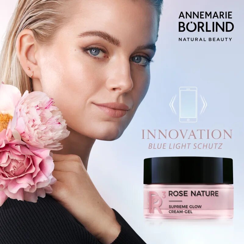 ANNEMARIE BÖRLIND Rose Nature Digital De-Stress защитен крем-гел за лице 50 мл.