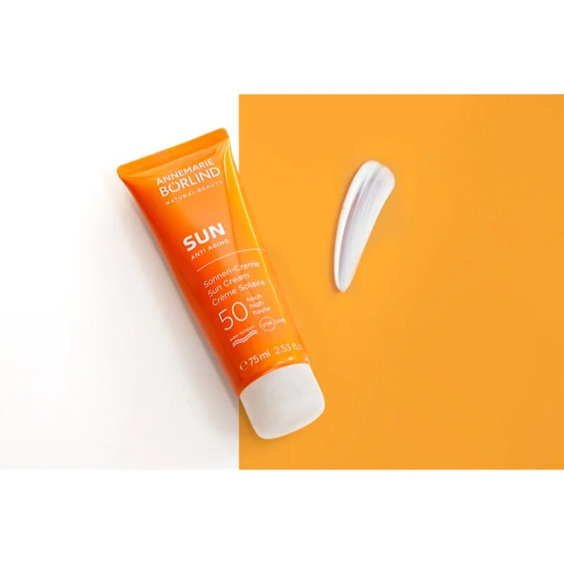 ANNEMARIE BÖRLIND SUN ANTI-AGING защитен крем против стареене на кожата SPF 50 75 мл.