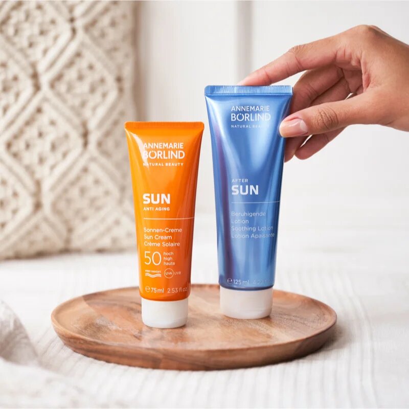 ANNEMARIE BÖRLIND SUN ANTI-AGING защитен крем против стареене на кожата SPF 50 75 мл.