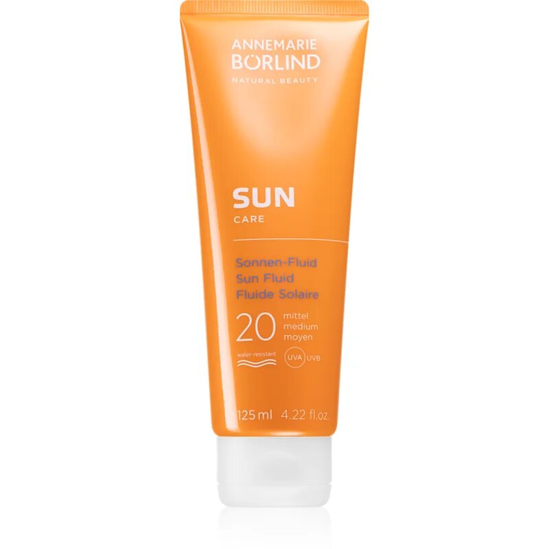 ANNEMARIE BÖRLIND SUN CARE защитен флуид за тен SPF 20 125 мл.