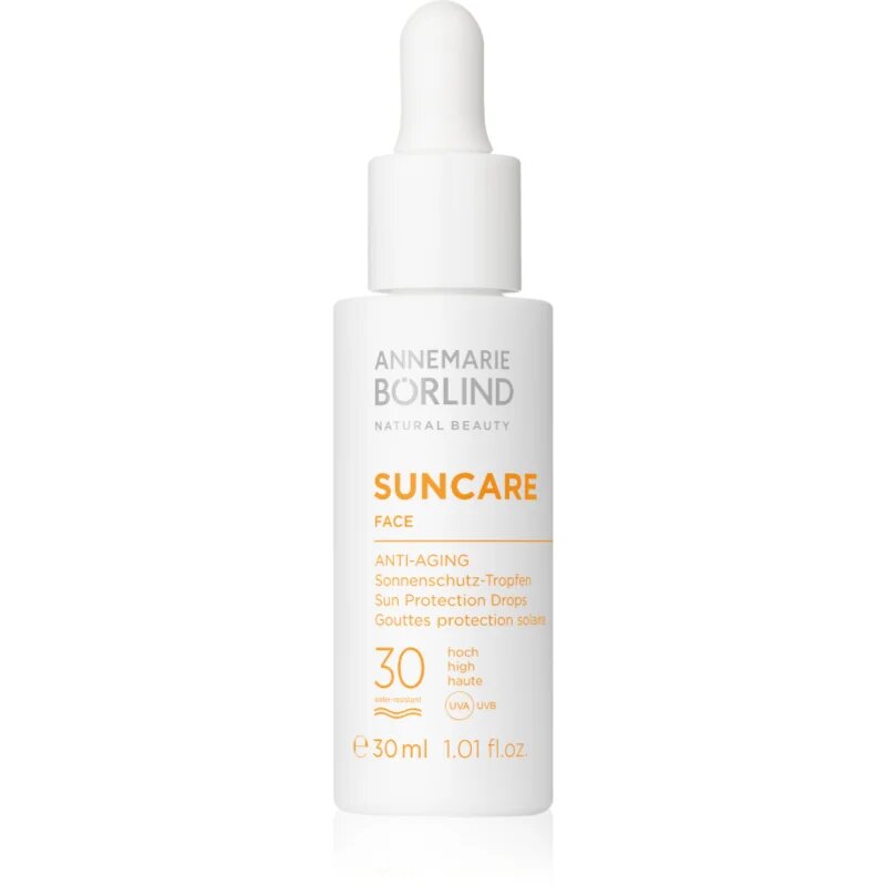 ANNEMARIE BÖRLIND SUNCARE дневна грижа забавяща признаците на стареене на кожата по лицето SPF 30 30 мл.