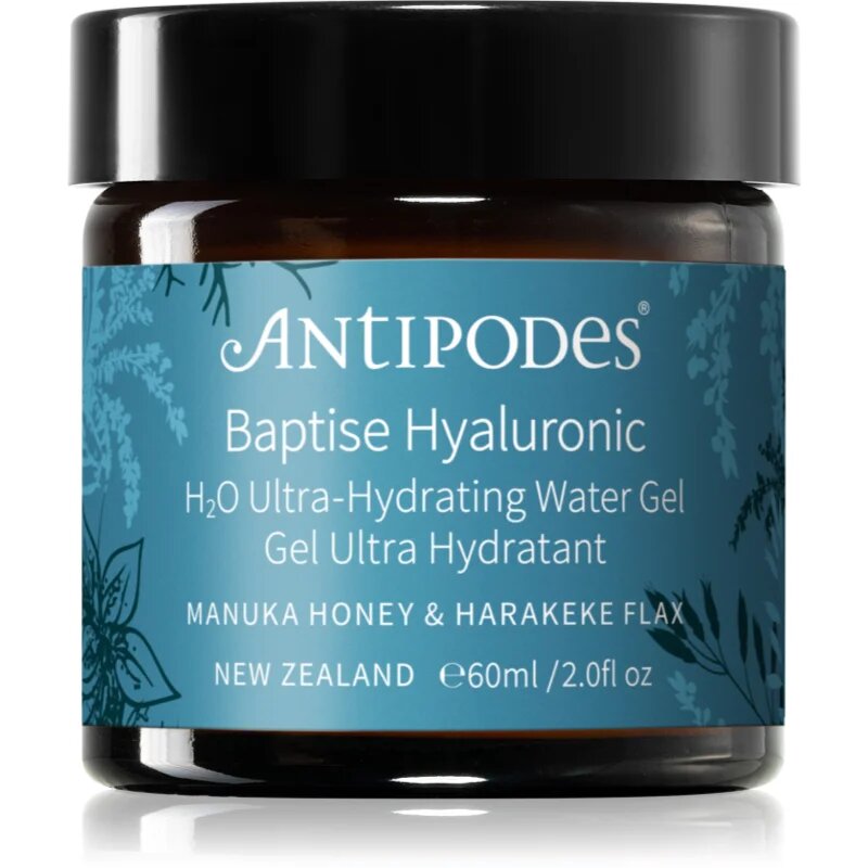Antipodes Baptise H₂O Ultra-Hydrating Water Gel лек хидратиращ крем-гел за лице 60 мл.