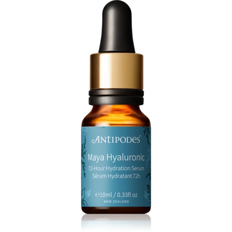Antipodes Maya Hyaluronic 72-Hour Hydration Serum интензивен хидратиращ серум за лице 10 мл.