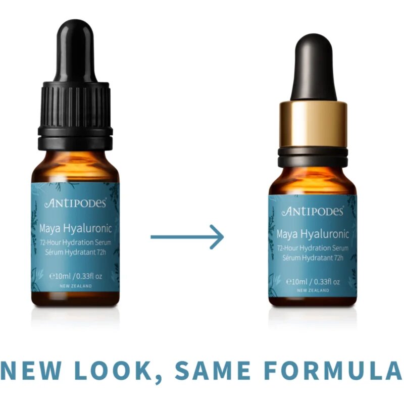 Antipodes Maya Hyaluronic 72-Hour Hydration Serum интензивен хидратиращ серум за лице 10 мл.