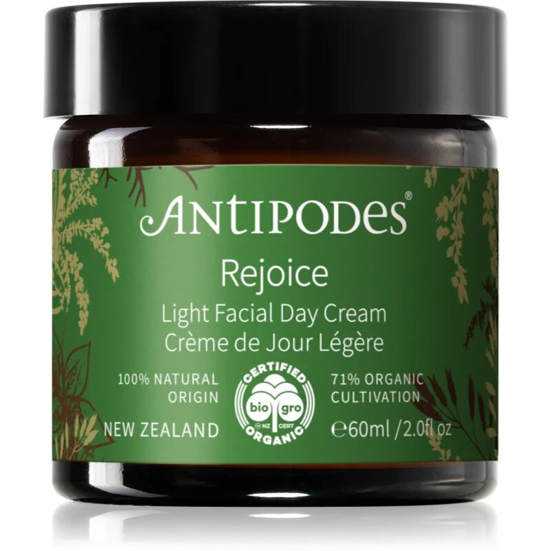 Antipodes Rejoice Light Facial Day Cream лек хидратиращ дневен крем 60 мл.