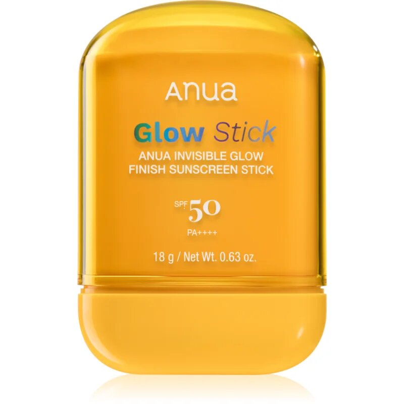 Anua Invisible Glow Finish Sunscreen Stick защитен хидратиращ стик с озаряващ ефект SPF 50 18 гр.