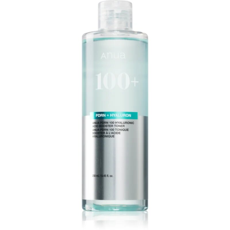 Anua PDRN 100 Hyaluronic Acid Booster Toner хидратиращ тоник за укрепване на кожната бариера 250 мл.