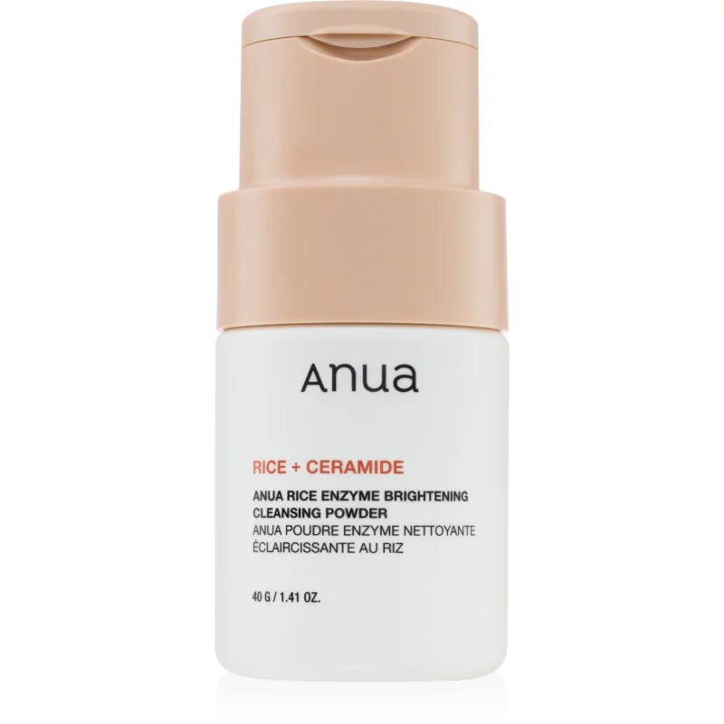 Anua Rice Enzyme Brightening Cleansing Powder нежна почистваща пудра за лице 40 гр.
