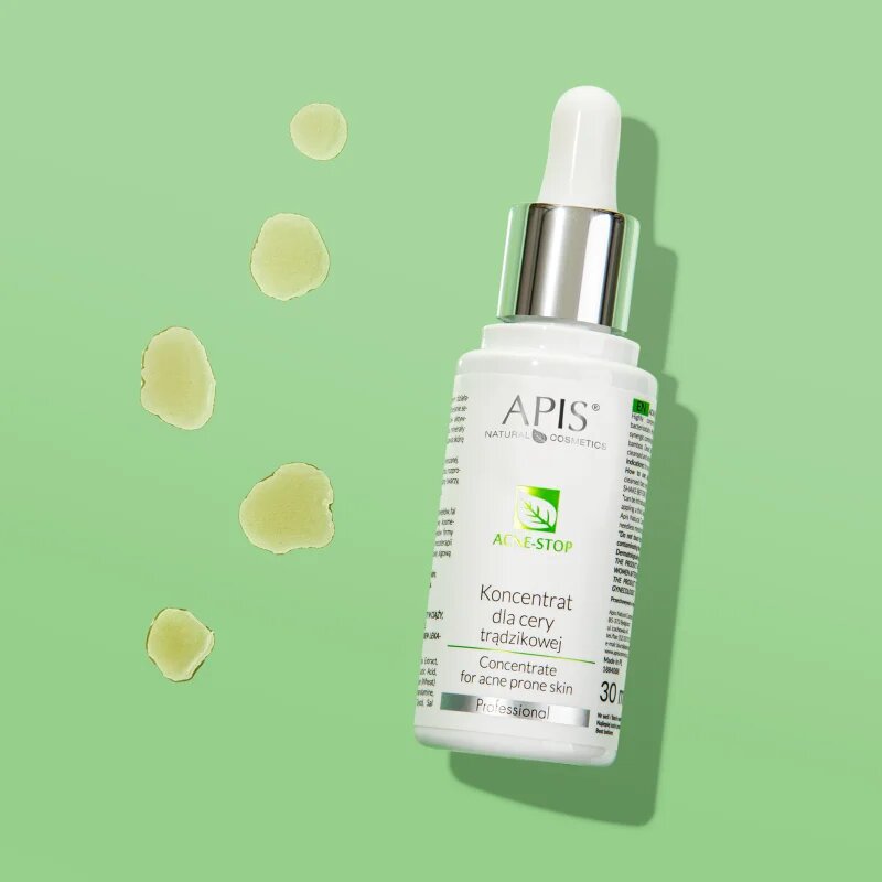 Apis Natural Cosmetics Acne-Stop Professional концентрат за мазна кожа склонна към акне 30 мл.