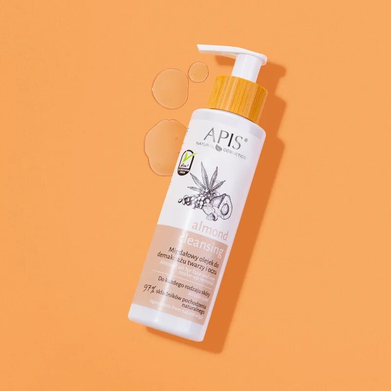 Apis Natural Cosmetics Almond почистващо и премахващо грима масло 150 мл.