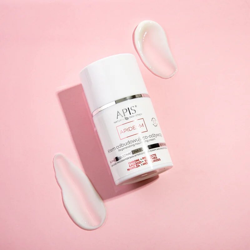 Apis Natural Cosmetics Apiderm дневен крем за регенерация и подхранване на лицето SPF 10 50 мл.