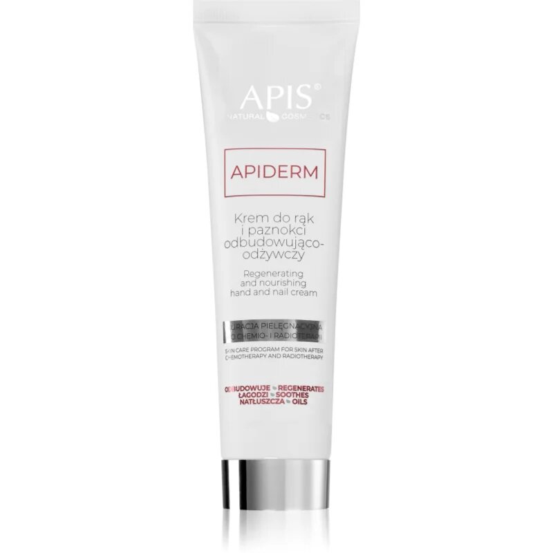 Apis Natural Cosmetics Apiderm Krém крем за ръце и нокти след химиотерапия и радиотерапия 100 мл.