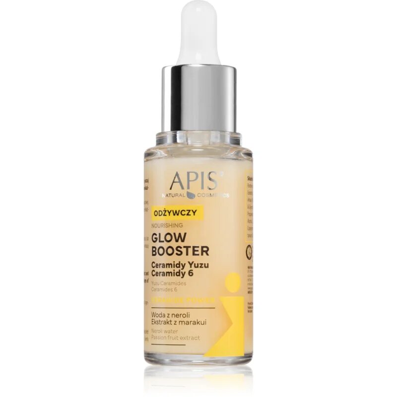 Apis Natural Cosmetics Ceramide Power подхранващ серум за озаряване на лицето 30 мл.
