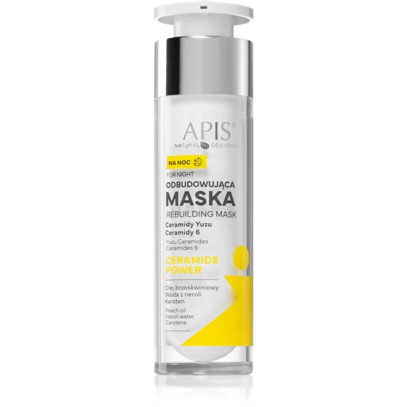 Apis Natural Cosmetics Ceramide Power възстановяващ нощен крем-маска с церамиди 50 мл.