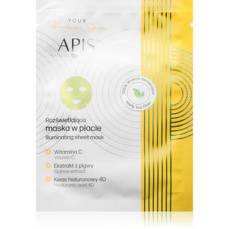 Apis Natural Cosmetics Home Spa освежаваща маска за лице 20 гр.