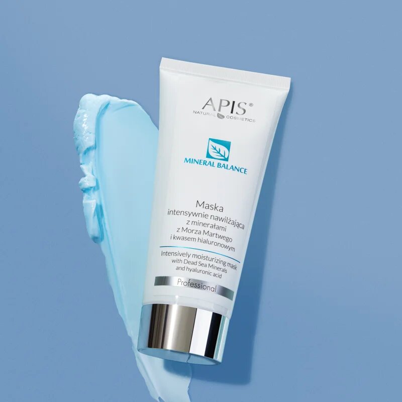 Apis Natural Cosmetics Hydro Balance Professional интензивна хидратираща маска за лице с минерали от Мъртво море 200 мл.