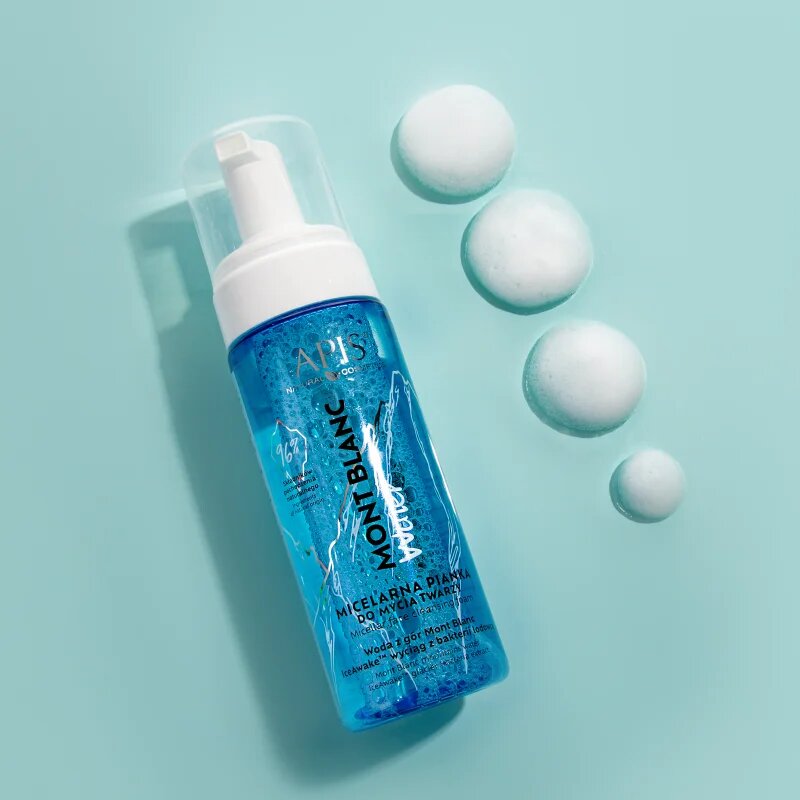 Apis Natural Cosmetics Mont Blanc почистваща и премахваща грима мицеларна вода 150 мл.