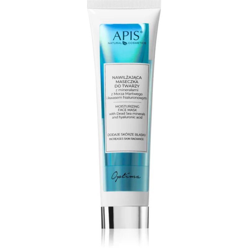 Apis Natural Cosmetics Optima хидратираща маска за лице с минерали от Мъртво море 100 мл.