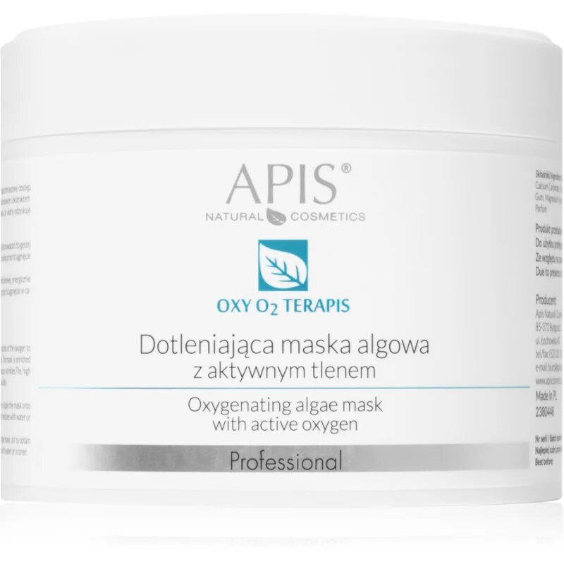 Apis Natural Cosmetics Oxy O2 TerApis окисляваща маска за уморена кожа 100 гр.
