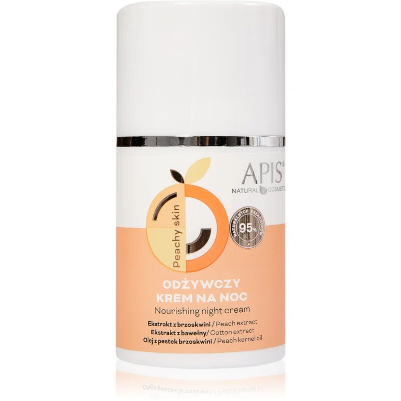 Apis Natural Cosmetics Peachy Skin подхранващ нощен крем 50 мл.