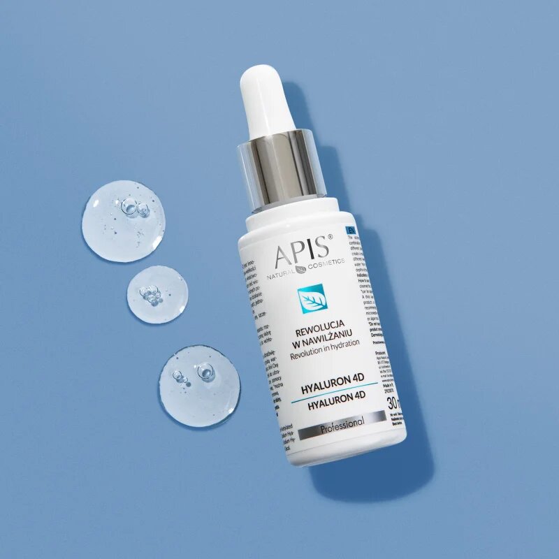Apis Natural Cosmetics Revolution In Hydration Hyaluron 4D хиалуронов серум за дехидратирана суха кожа 30 мл.