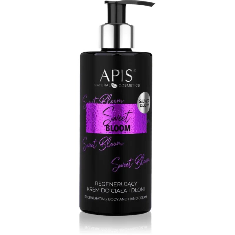 Apis Natural Cosmetics Sweet Bloom регенериращ крем за ръце и тяло 300 мл.