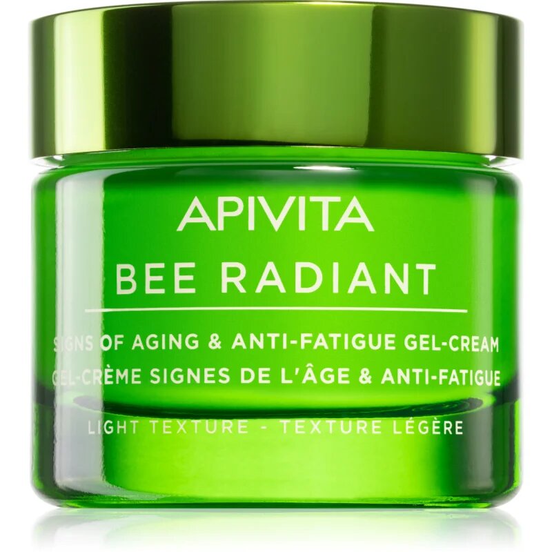 Apivita Bee Radiant Gel-Cream - Light texture лек гел-крем против стареене и за стягане на кожата 50 мл.