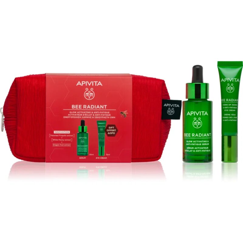 Apivita Bee Radiant Set комплект за освежаване и изглаждане на кожата