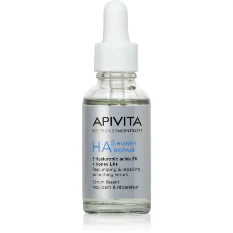Apivita Bee Tech Concentrates HA5 Honey Repair Serum ревитализиращ серум с хиалуронова киселина 30 мл.